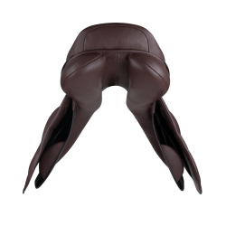 Silla de salto Waldhausen Comfort de cuero Castaño Marrón Silla de salto Waldhausen Comfort de cuero Castaño Marrón
