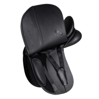 Silla de doma Waldhausen cuero Comfort Negro Silla de doma Waldhausen cuero Comfort Negro