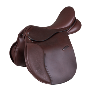 Silla mixta Waldhausen de cuero Comfort Castaño Marr&amp;amp;amp;oacute;n