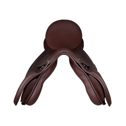 Silla mixta Waldhausen de cuero Comfort Castaño Marr&amp;amp;amp;oacute;n