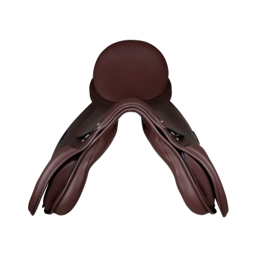Silla mixta Waldhausen de cuero Comfort Castaño Marr&amp;amp;amp;oacute;n