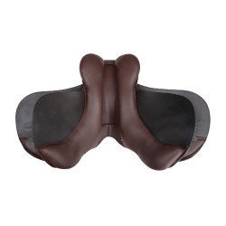Silla mixta Waldhausen de cuero Comfort Castaño Marr&amp;amp;amp;oacute;n
