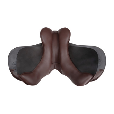Silla mixta Waldhausen de cuero Comfort Castaño Marr&amp;amp;amp;oacute;n