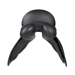 Silla mixta Waldhausen Premium de cuero Negro Silla mixta Waldhausen Premium de cuero Negro