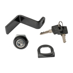 Cerradura cilíndrica Waldhausen para baúl rodante 1500301 Gris