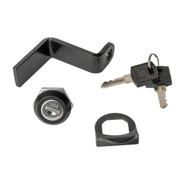 Cerradura cilíndrica Waldhausen para baúl rodante 1500301 Gris