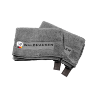 Toallas de microfibra Waldhausen por 2 Gris