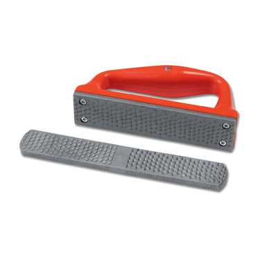 Juego de escofina para cascos Waldhausen Gris