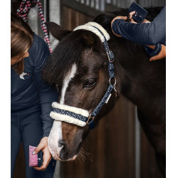 Set de cabezada Waldhausen Lucky Azul nocturno / lucky