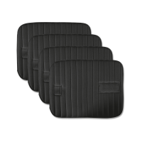 Subbandas de velcro Waldhausen por 4 Negro Subbandas de velcro Waldhausen por 4 Negro