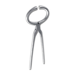 Tricoise Waldhausen para examinar los cascos Gris