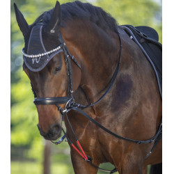 Riendas triangulares W-train Waldhausen Negro