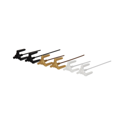 Accesorio de trenzado Hes-Tec Quick Knot Deluxe estándar Blanco