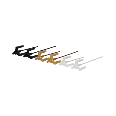 Accesorio de trenzado Hes-Tec Quick Knot Deluxe estándar Blanco