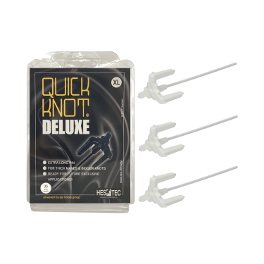 Accesorio de trenzado Hes-Tec Quick Knot Deluxe XL Blanco