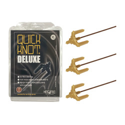 Accesorio de trenzado Hes-Tec Quick Knot Deluxe XL Castaño Marr&amp;oacute;n