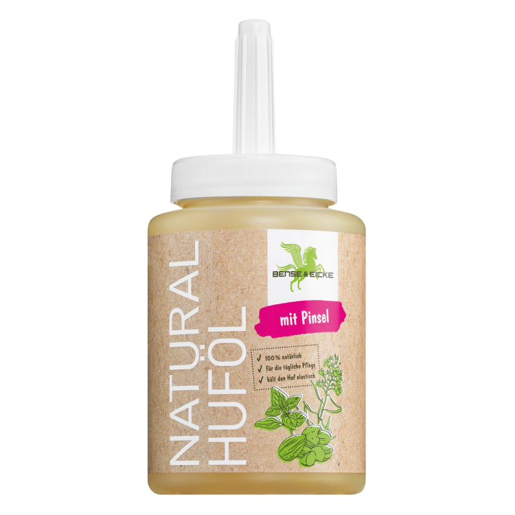 Aceite natural para cascos Bense & Eicke con brocha