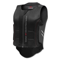 Protección dorsal Swing P07 flexible para niño Negro
