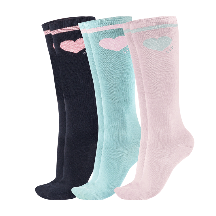Calcetines de equitación ELT Glitter para niño