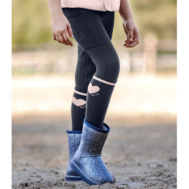 Calcetines de equitación ELT Glitter para niño Calcetines de equitación ELT Glitter para niño