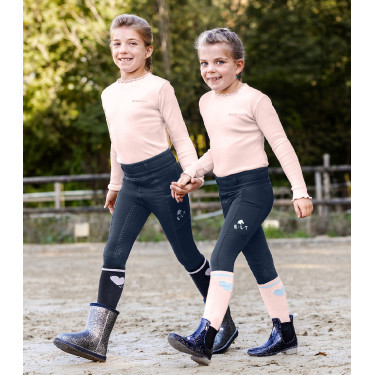 Calcetines de equitación ELT Glitter para niño Calcetines de equitación ELT Glitter para niño