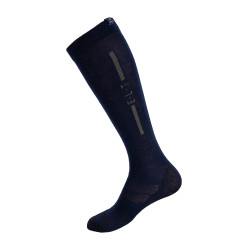 Calcetines de equitación unisex de merino ELT Azul profundo Calcetines de equitación unisex de merino ELT Azul profundo