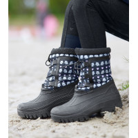 Zapatos térmicos ELT Lucky Snowfall para niños Azul nocturno / corazón de la suerte Zapatos térmicos ELT Lucky Snowfall para niños Azul nocturno / corazón de la suerte