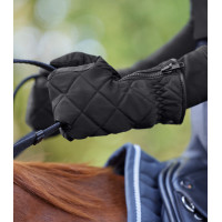 Guantes de equitación ELT Diamond invierno plus Negro