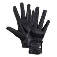 Guantes de equitación ELT Magnetize Negro