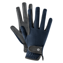 Guantes de equitación ELT Nantes Azul profundo