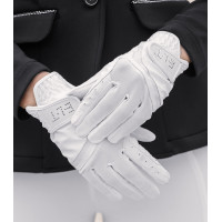 Guantes de equitación ELT Noelle Blanco