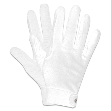 Guantes de equitación ELT Picot Blanco