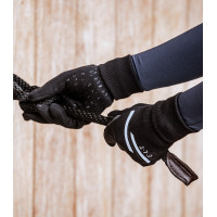 Guantes de equitación ELT Torino Negro Guantes de equitación ELT Torino Negro
