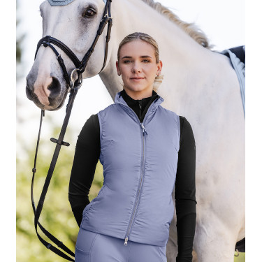 Chaleco cortavientos ELT Palma Gris azul