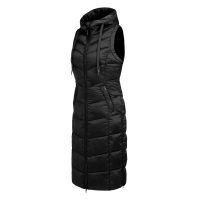 Chaleco largo y ligero ELT Ostende Negro
