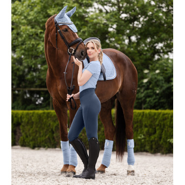 Legging de equitación ELT Pia Mezclilla azul