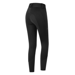 Pantalón de equitación ELT talle alto Essential silicona Negro