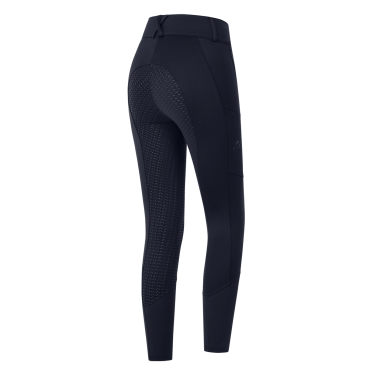 Pantalón de equitación ELT talle alto Essential silicona Azul profundo Pantalón de equitación ELT talle alto Essential silicona Azul profundo