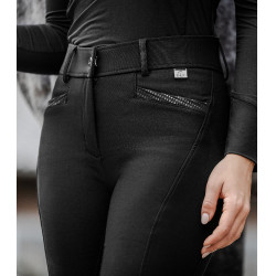 Pantalón de equitación ELT talle alto Oktavia Curved Negro Pantalón de equitación ELT talle alto Oktavia Curved Negro