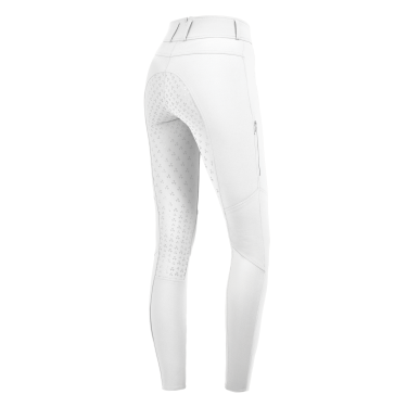 Pantalón de equitación ELT talle alto silicona Hella Blanco Pantalón de equitación ELT talle alto silicona Hella Blanco