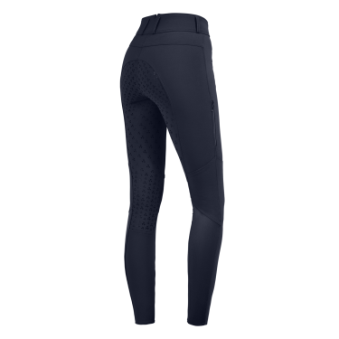 Pantalón de equitación ELT talle alto silicona Hella Azul nocturno