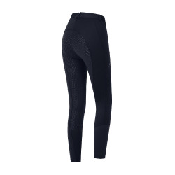 Pantalón de equitación térmico ELT Essential con silicona para mujer Azul profundo