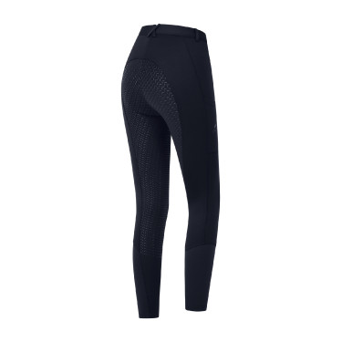 Pantalón de equitación térmico ELT Essential con silicona para mujer Azul profundo