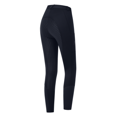 Pantalón de equitación térmico ELT Essential con silicona para mujer Azul profundo