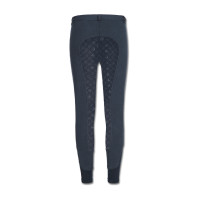 Pantalón de equitación térmico ELT Fun Sport con silicona para niño Azul nocturno