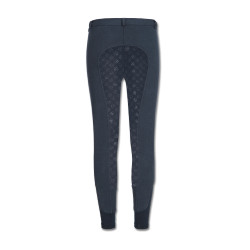 Pantalón de equitación térmico ELT Fun Sport con silicona para niño Azul nocturno
