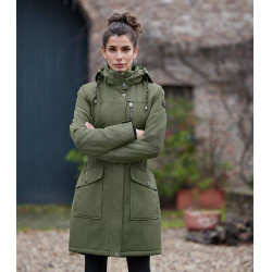 Parka de equitación ELT invierno Kopenhagen Oliva Verde Parka de equitación ELT invierno Kopenhagen Oliva Verde