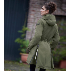 Parka de equitación ELT invierno Kopenhagen Oliva Verde Parka de equitación ELT invierno Kopenhagen Oliva Verde