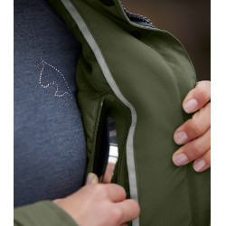 Parka de equitación ELT invierno Kopenhagen Oliva Verde Parka de equitación ELT invierno Kopenhagen Oliva Verde