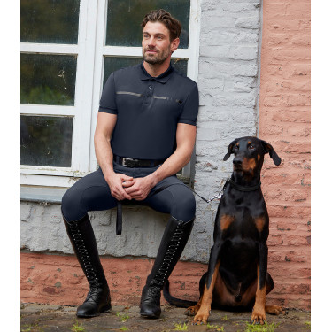 Polo ELT Michigan hombre Azul profundo